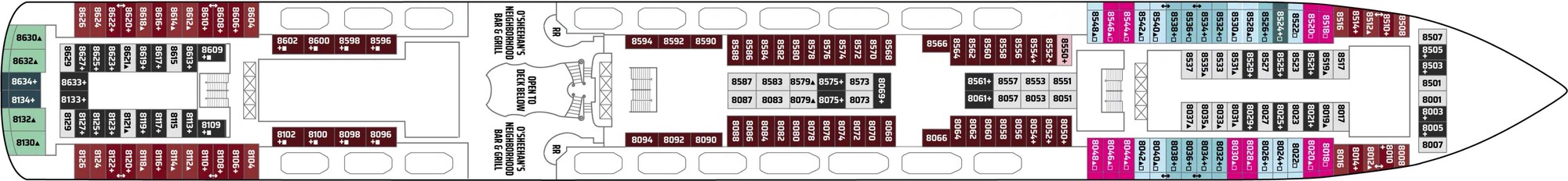 Deck 8 plan